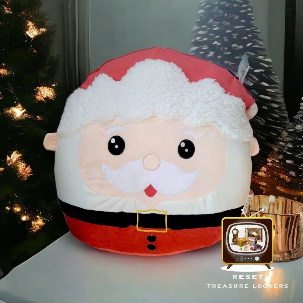 - Huge Squad squish mallows Santa Clause Christmas Stuffed Collection 21x20
